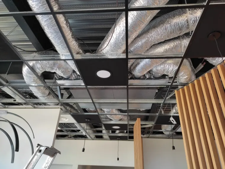 Installation d'un gainable - GREEN THERMIQUE